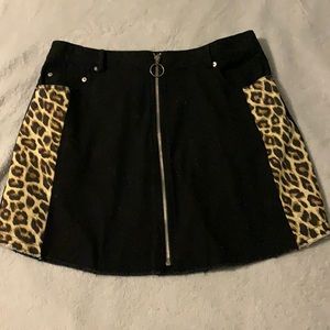 NWOT Plus Size Denim Skirt!